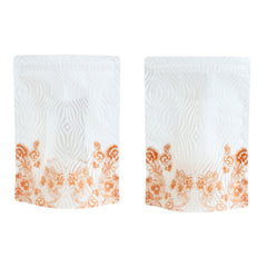 Victorian Clear Flower Designed Stand Strong® Bags
