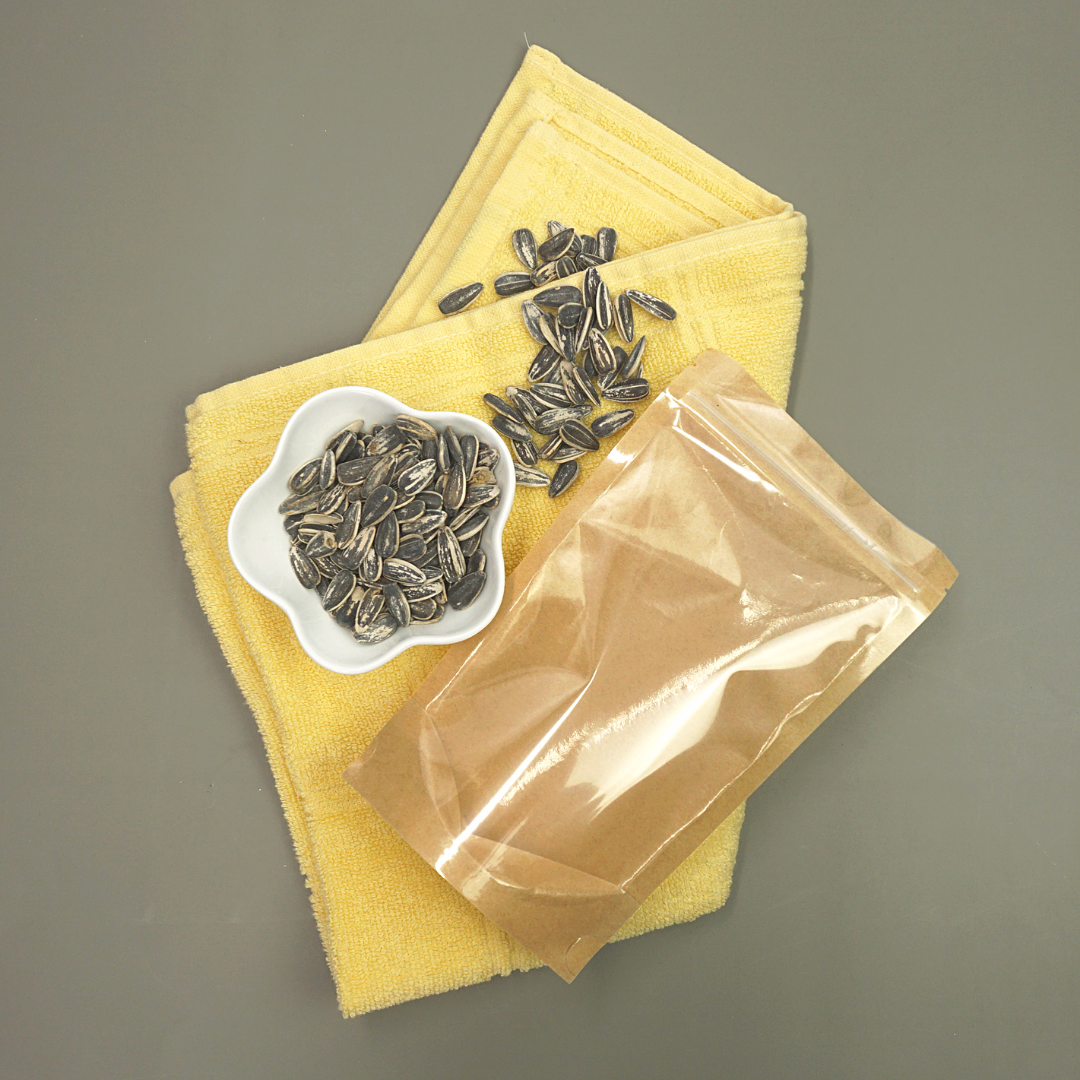 Glossy Clear Half Krafty Brown Stand Strong® Bags