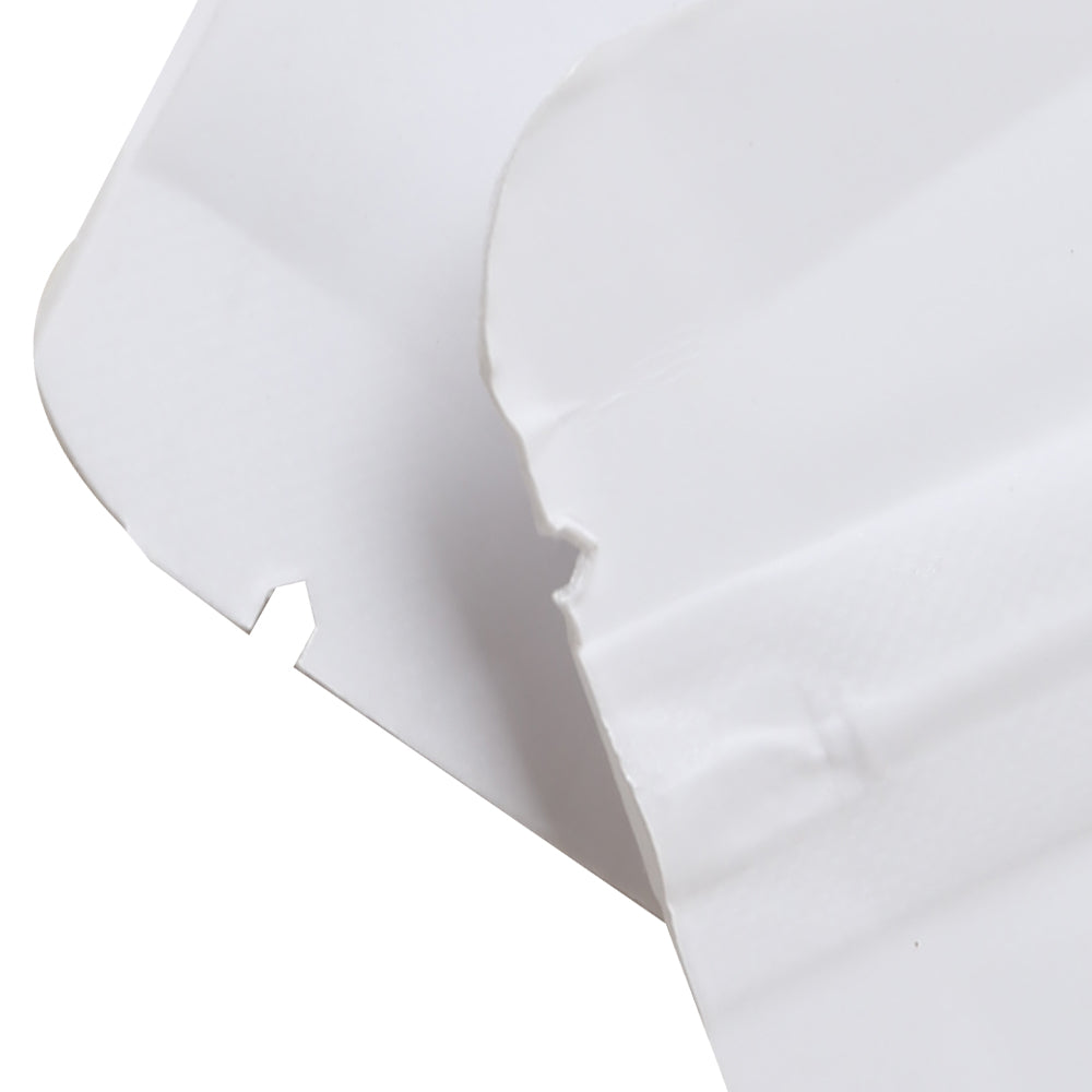 Matte Parchment White Kraft with Translucent Window Stand Strong® Bags