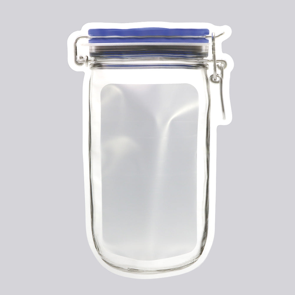 Jarring Blue Canister Shaped Plastic Stand Strong® Bags