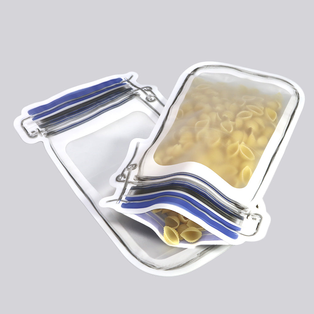 Jarring Blue Canister Shaped Plastic Stand Strong® Bags