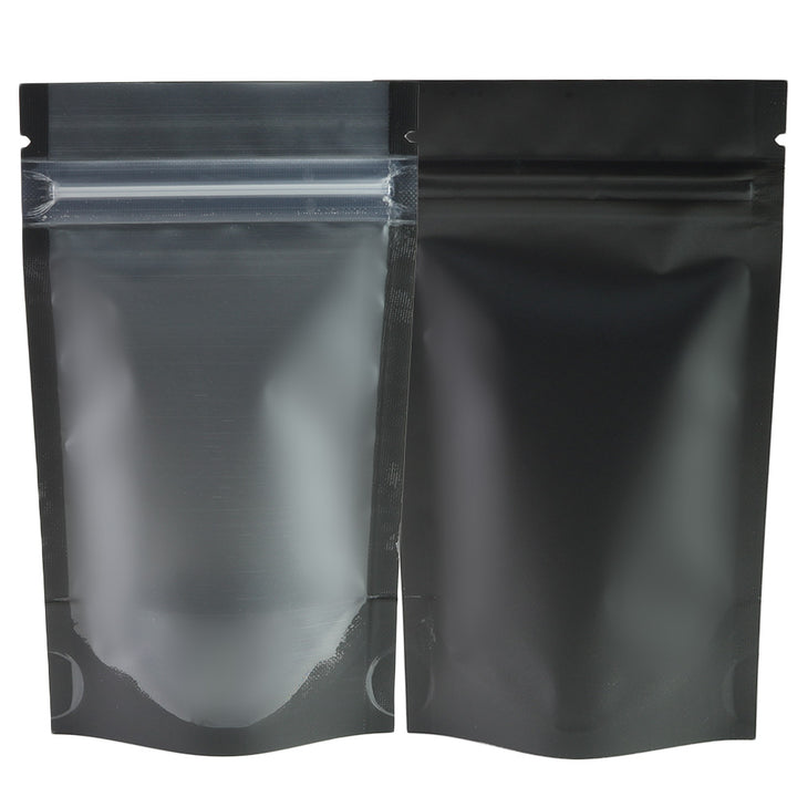 QQ Studio® Matte Half Coal Black Plastic Stand QuickQlick™ Bags