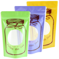 Glossy Printed Bottle Design Stand Strong® Bags