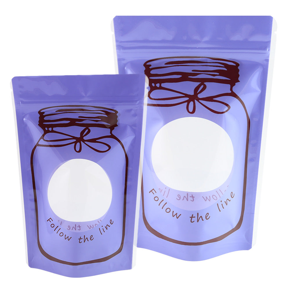 Printed Jar Design Packaging Bags Mixed Set