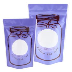 Printed Jar Design Packaging Bags Mixed Set