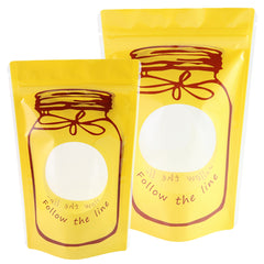 Printed Jar Design Packaging Bags Mixed Set