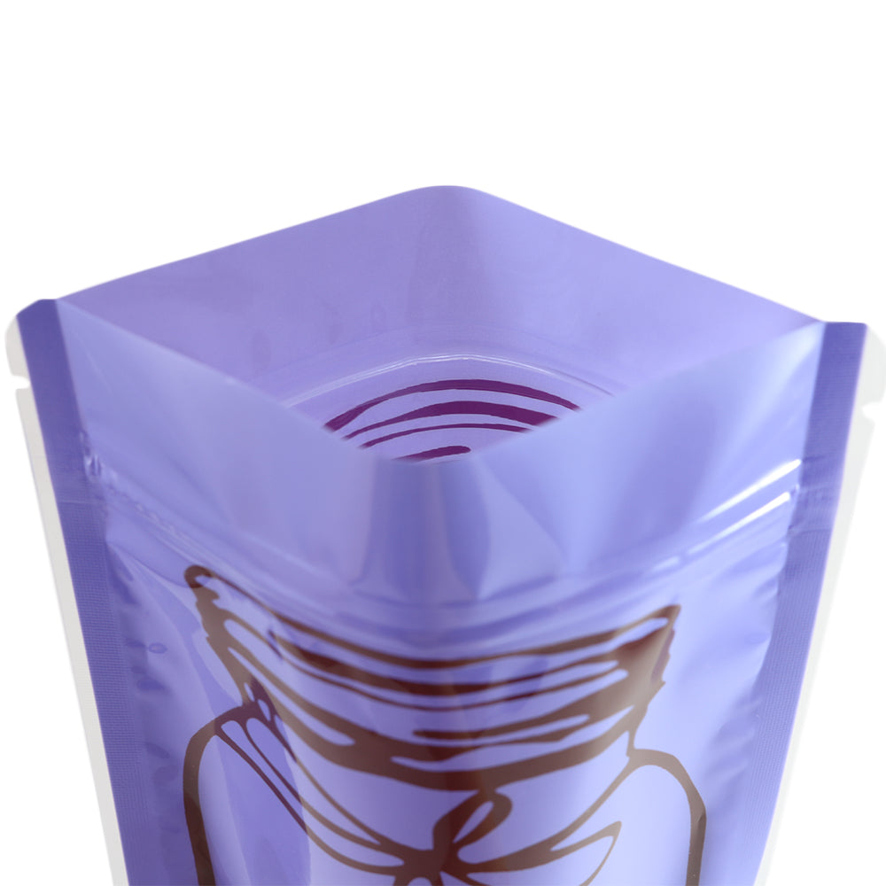 Glossy Printed Bottle Design Stand Strong® Bags