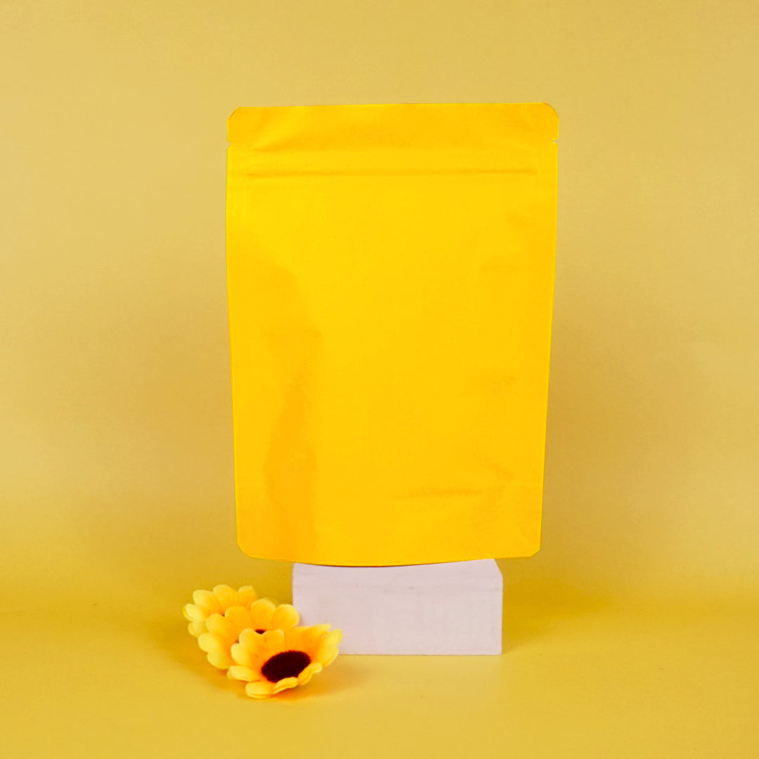 Matte Citrus Gold Aluminum Stand Strong® Bags