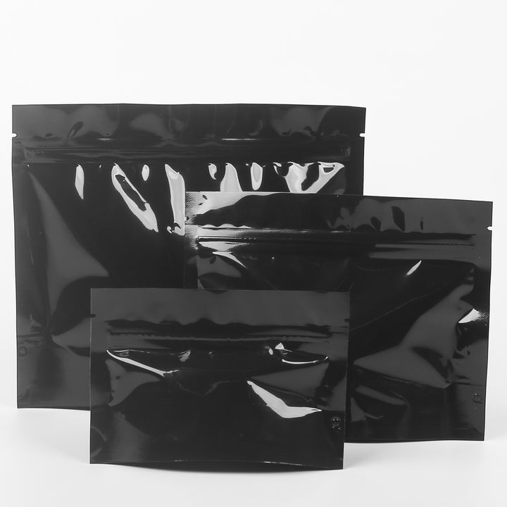 QQ Studio® Double-Sided Glossy Horizontal Mylar Stand Strong™ Bags