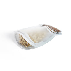 Translucent Glass Bottle Shaped Quirk Brown Cork Design Polyethylene Stand Strong® Bags