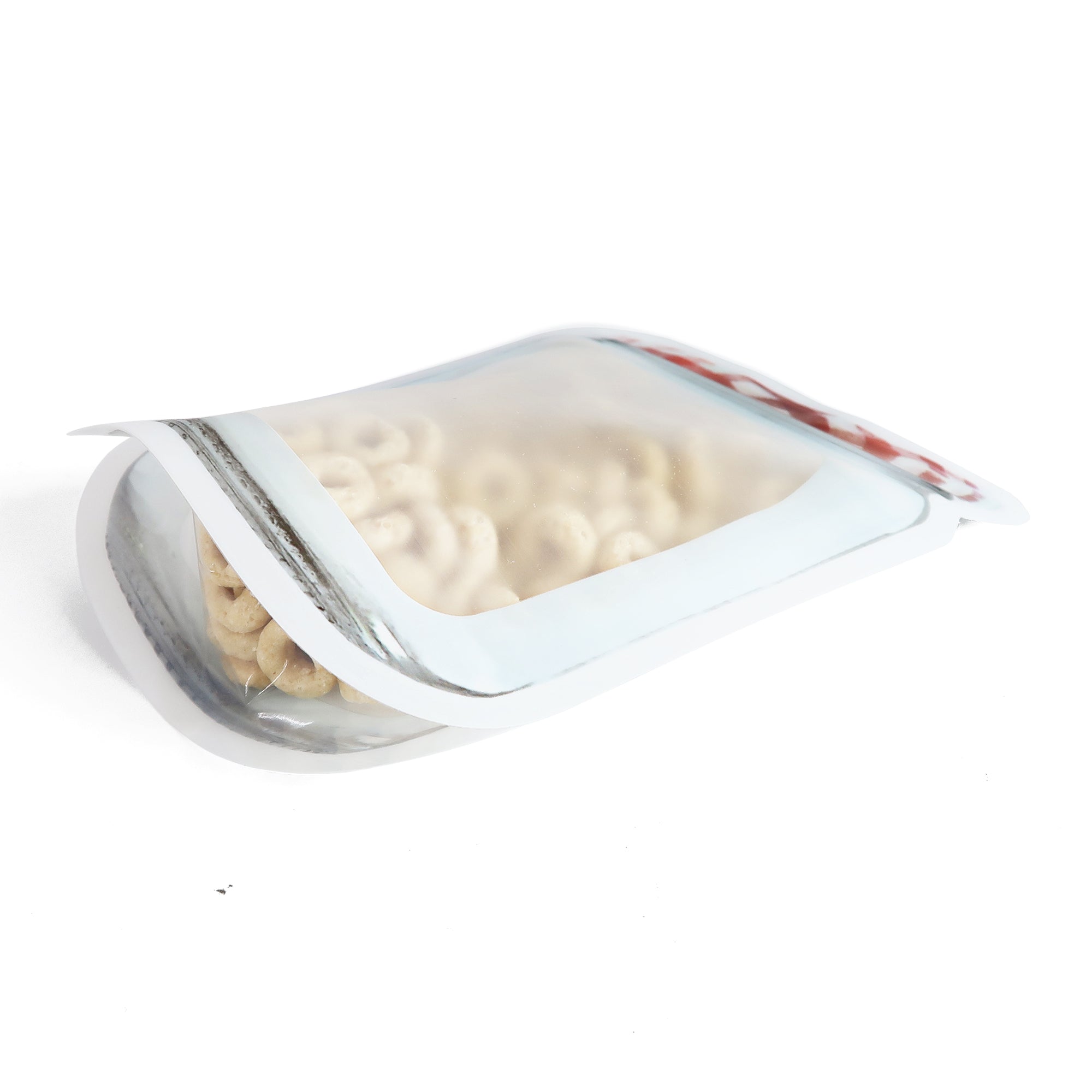 Translucent Glass Bottle Shaped Red & White Lid Design Polyethylene Stand Strong® Bags