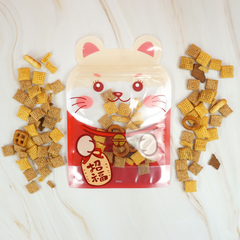 Hamster Red Stand Strong® Bags with Animal Print Window