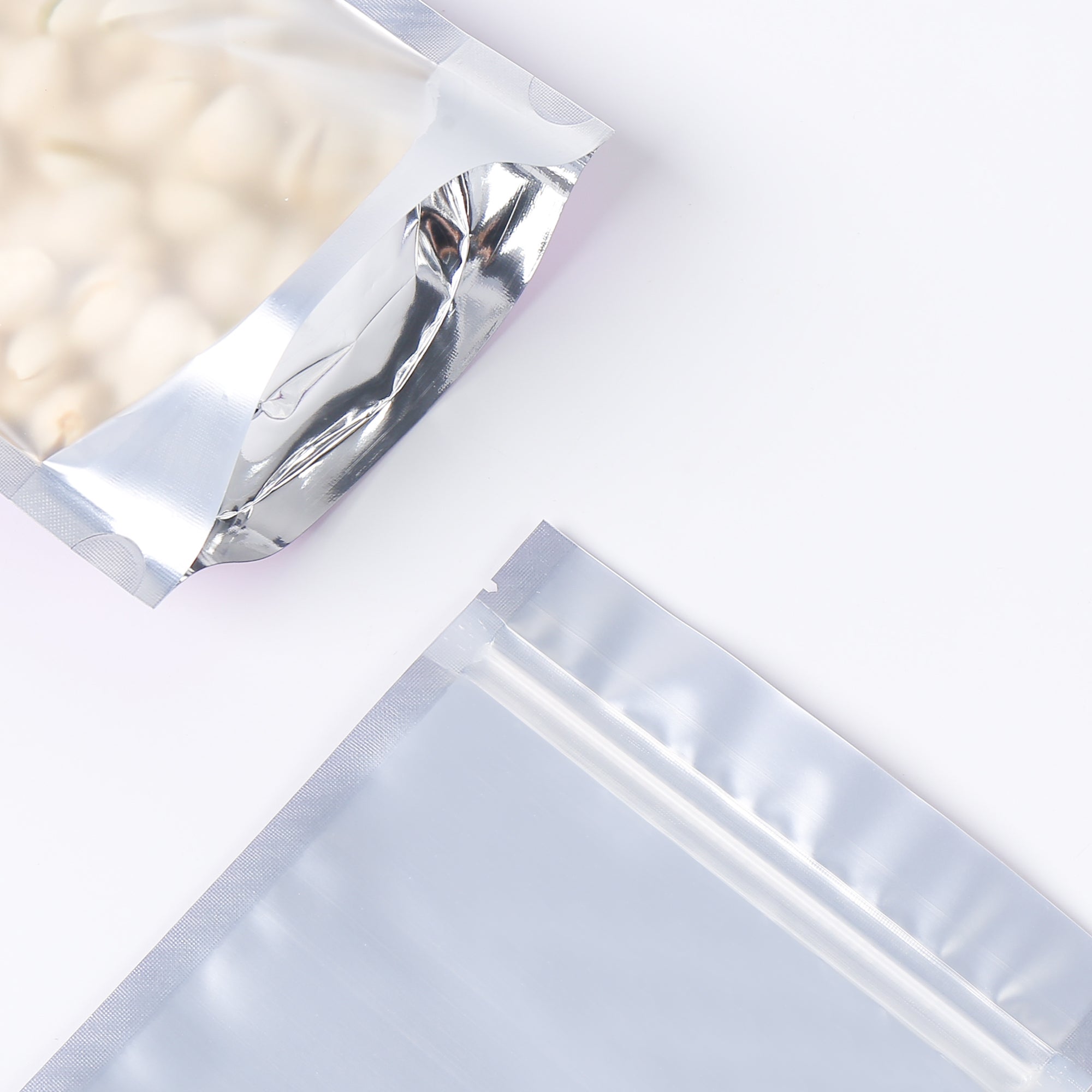 Matte Half Lavender Metallic Mylar Stand Strong® Bags