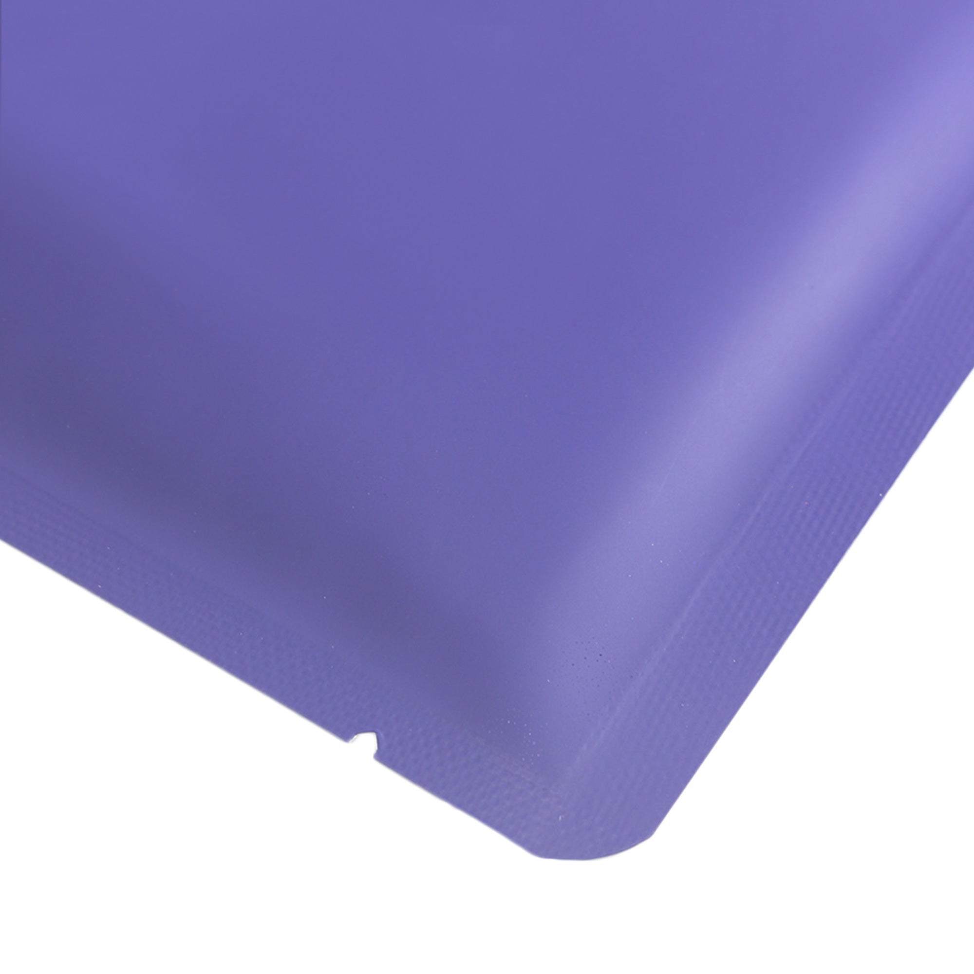 Matte Delphinium Purple Aluminum Open Bottom SlickSeal™ Packaging Bag
