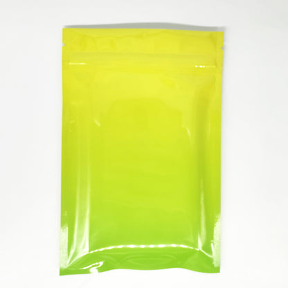 QQ Studio® Glossy Ripening Yellow Two-Tone Ombre Gradient Mylar QuickQlick® Bags