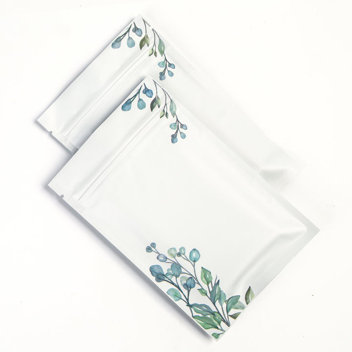 QQ Studio® Matte Winter Meadow White Designed Foil QuickQlick® Bags