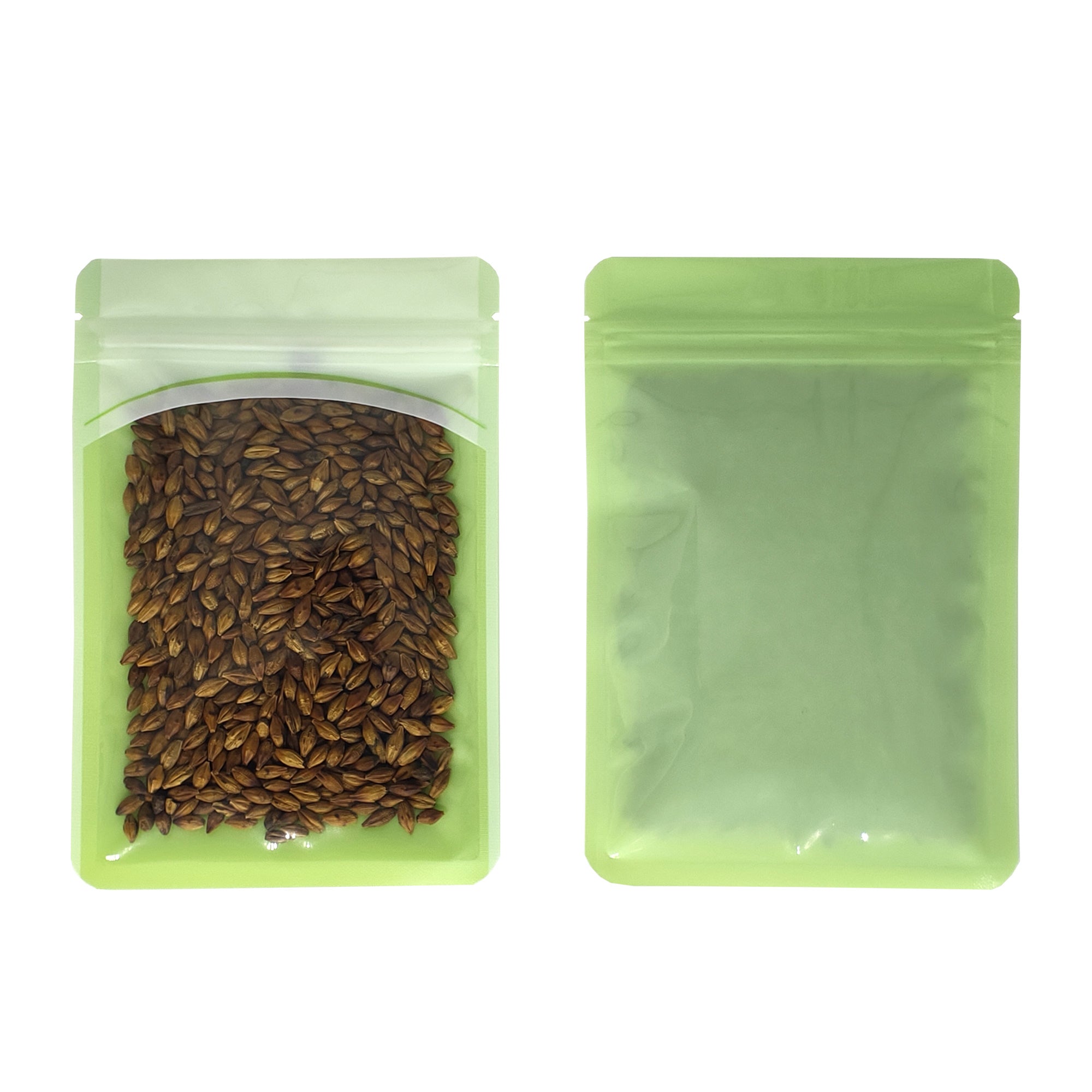 Glossy Mint Green Plastic QuickQlick® Bags with Hang Hole