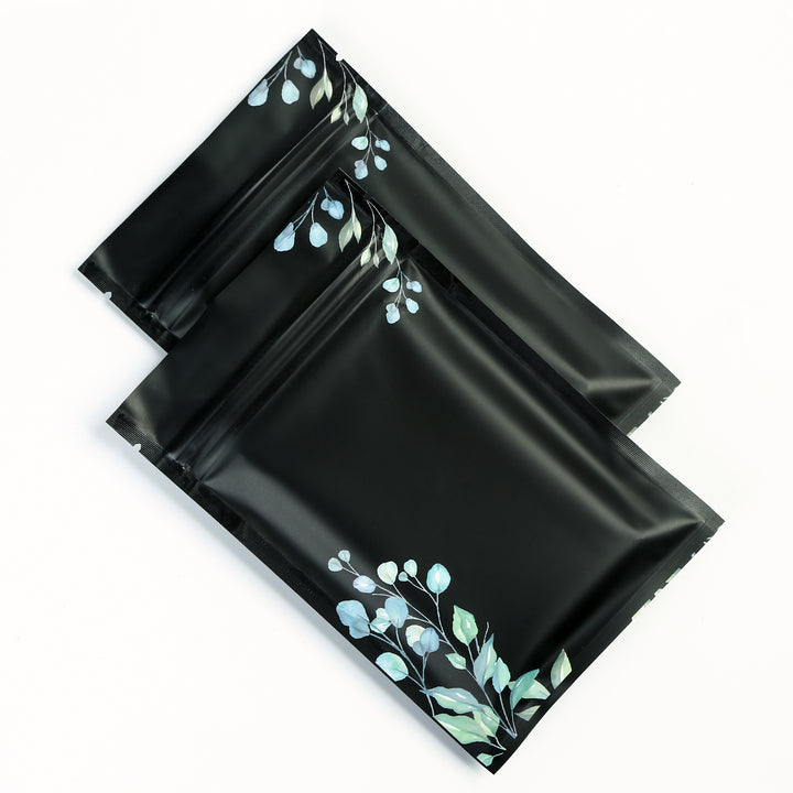 QQ Studio® Matte Twilight Orchard Black Designed Foil QuickQlick® Bags