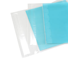 Transparent Bakery Printed Designs Plastic Self-Adhesive Bags