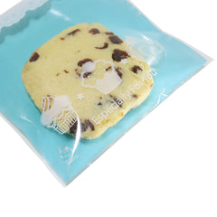 Transparent Bakery Printed Designs Plastic Self-Adhesive Bags