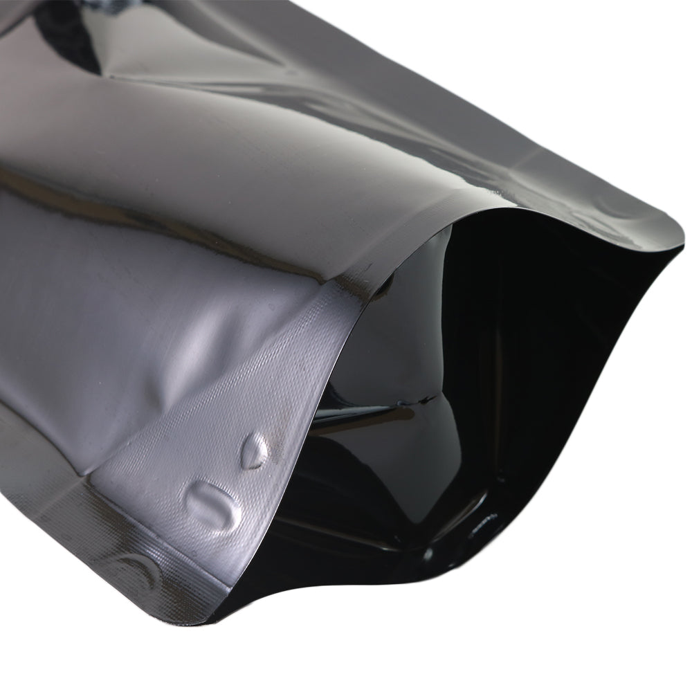 Glossy Plastic Stand Pouch with Corner Screw Cap Spout and Carry Out Hang Hole