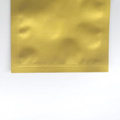 Matte Acapulco Gold Aluminum Foil Open Fill Bags