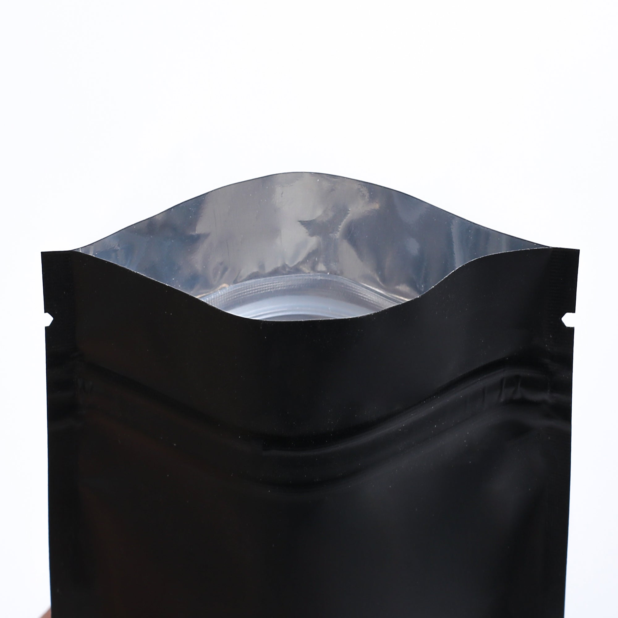Matte Flat Black Frosted Window Aluminum Flat QuickQlick® Bags