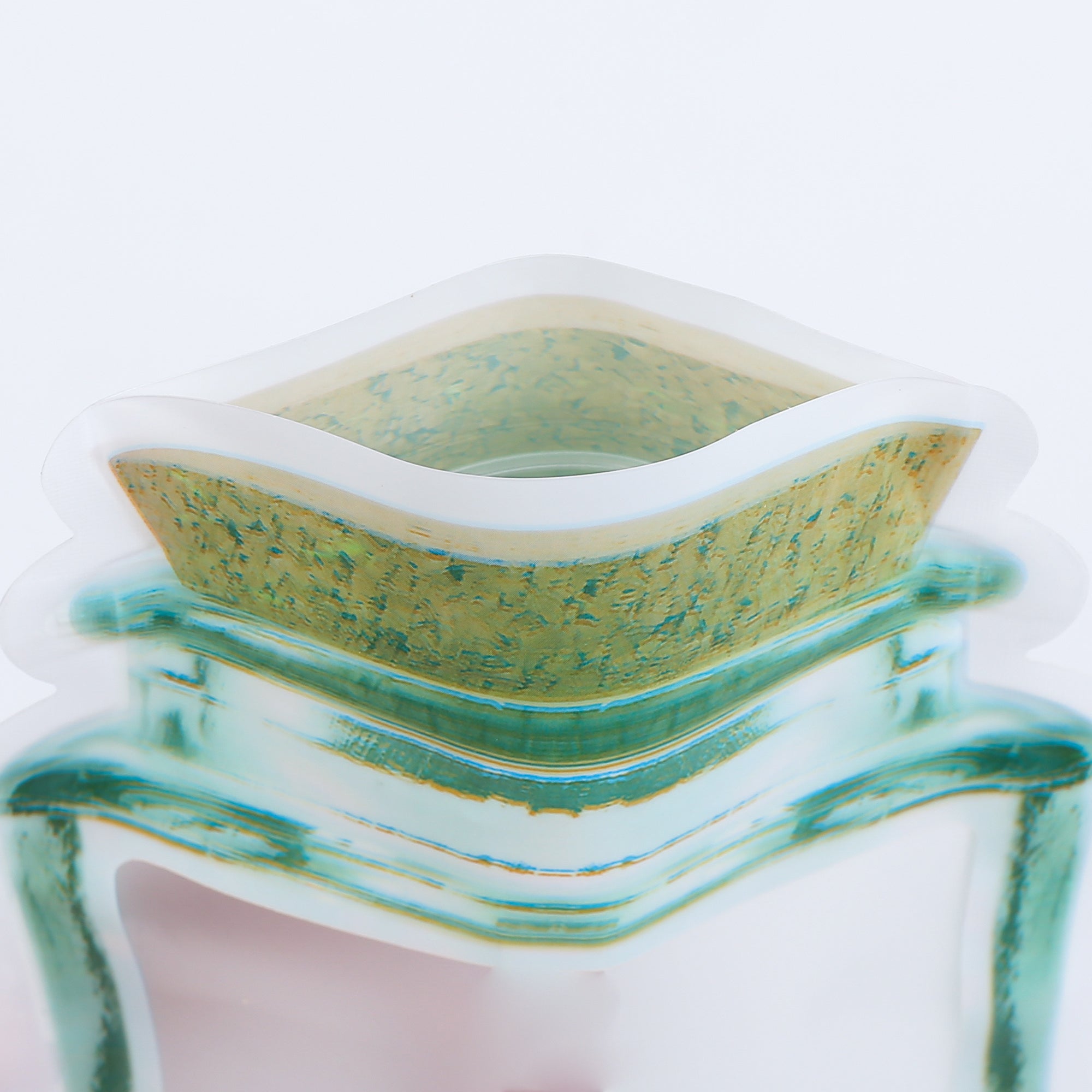 Translucent Glass Bottle Shaped Corky Brown Polyethylene Stand Strong® Bags