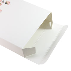 Flower Girl Printed Cardboard Gift Boxes with Fold and Tuck Tabs