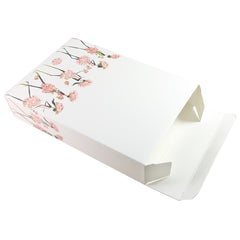 Flower Girl Printed Cardboard Gift Boxes with Fold and Tuck Tabs