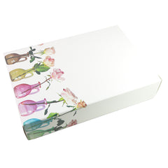 Flower Vase Printed Cardboard Gift Boxes with Fold and Tuck Tabs