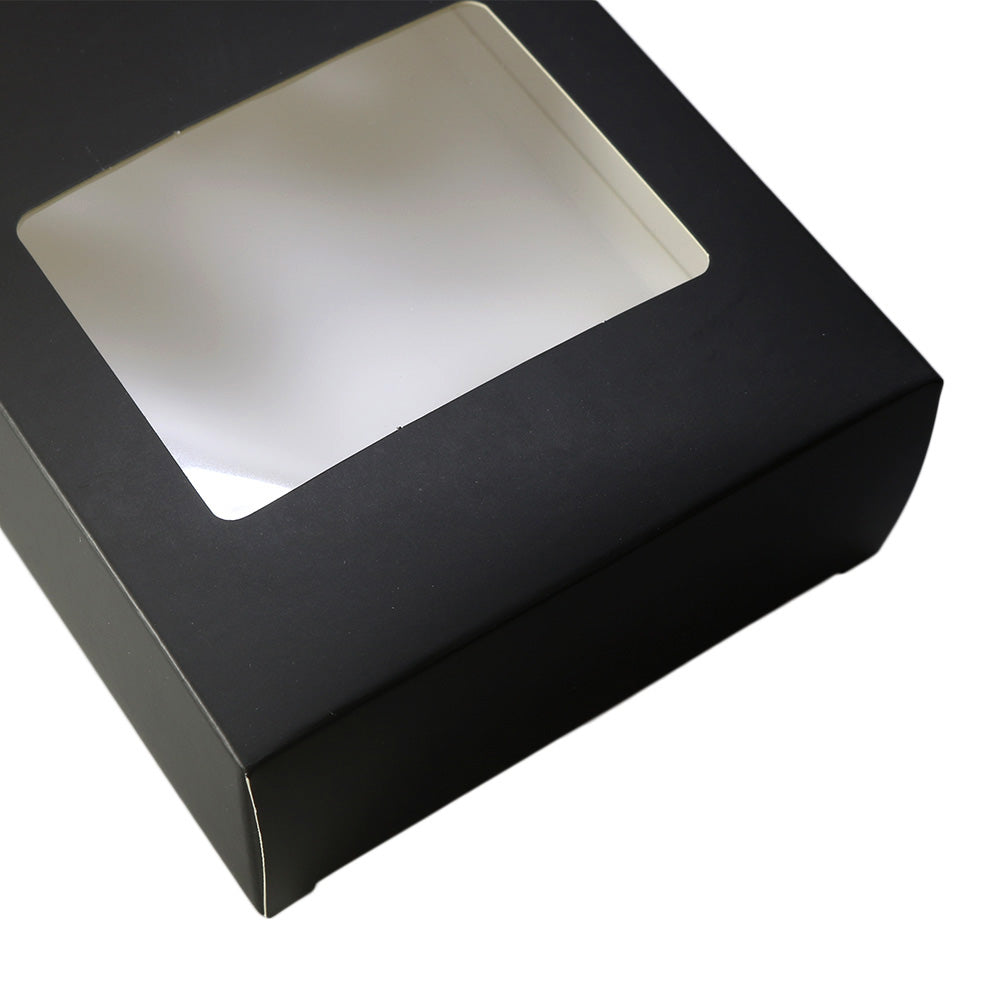 Cardboard Gift Boxes with Fold and Tuck Tabs and Glossy Window