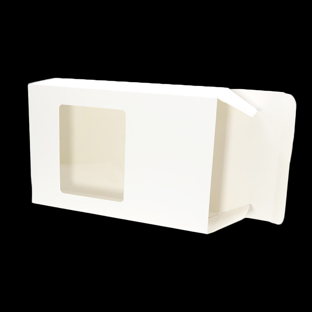 Cardboard Gift Boxes with Fold and Tuck Tabs and Glossy Window