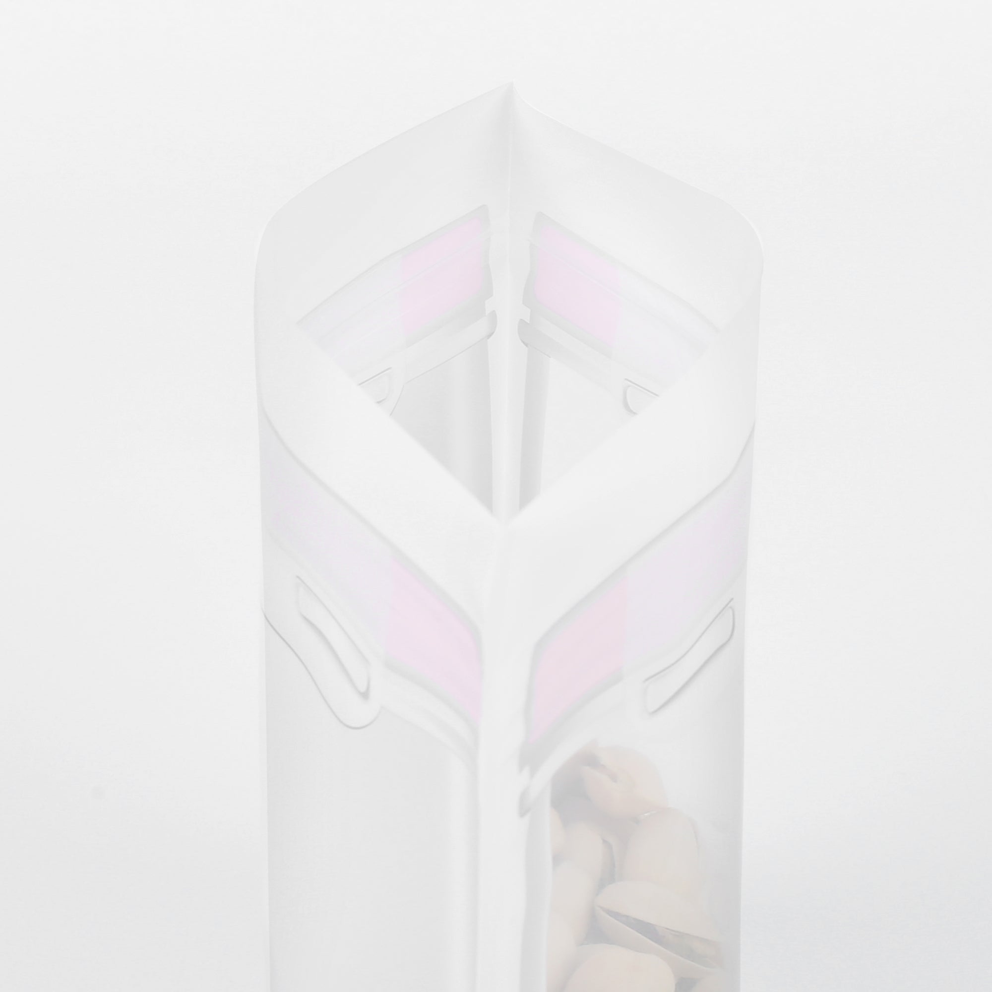 Glossy Preserved Pink Storage Container Shaped Stand Strong® Bags