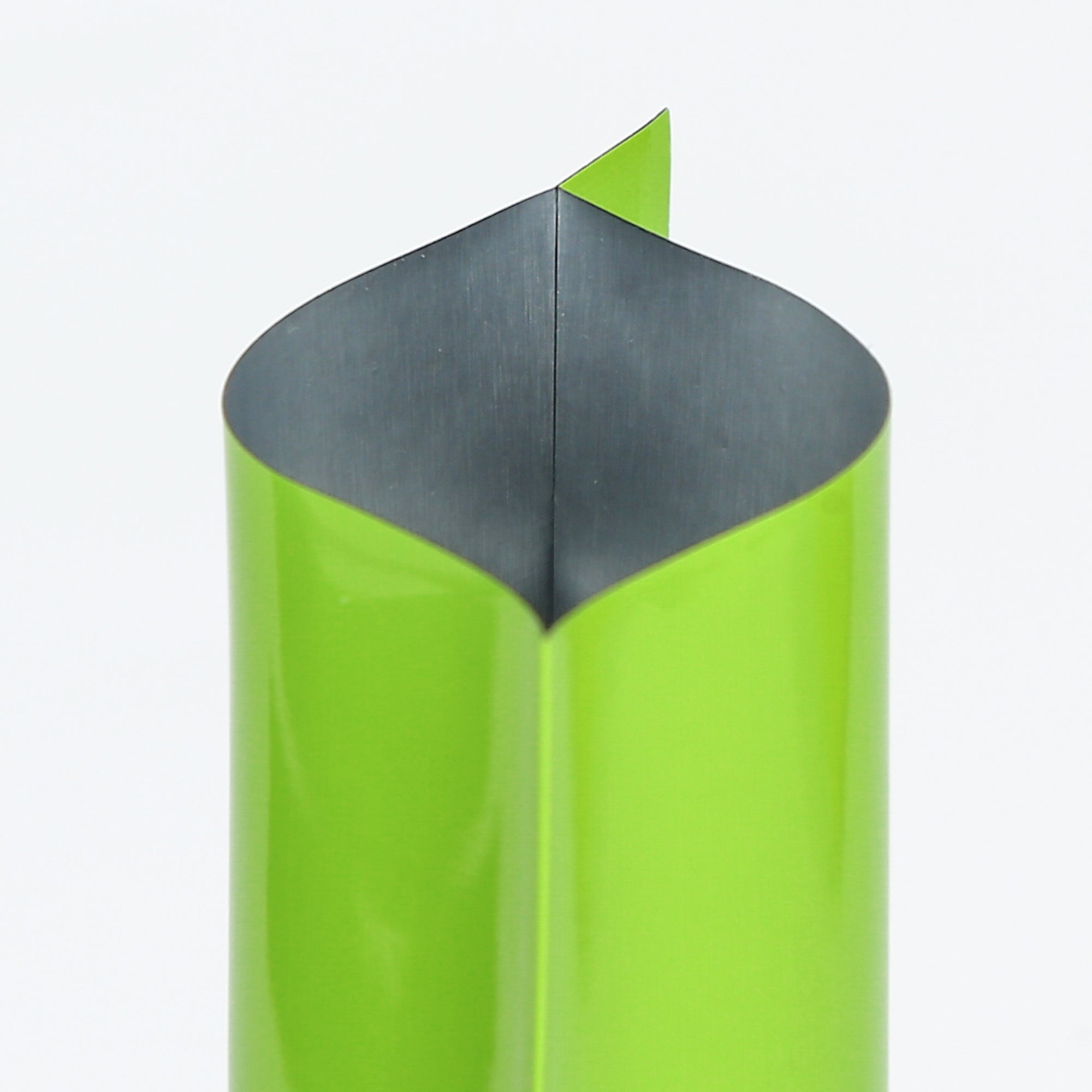 Double-Sided Glossy Key Lime Green Aluminum SlickSeal™ Stick Pouches