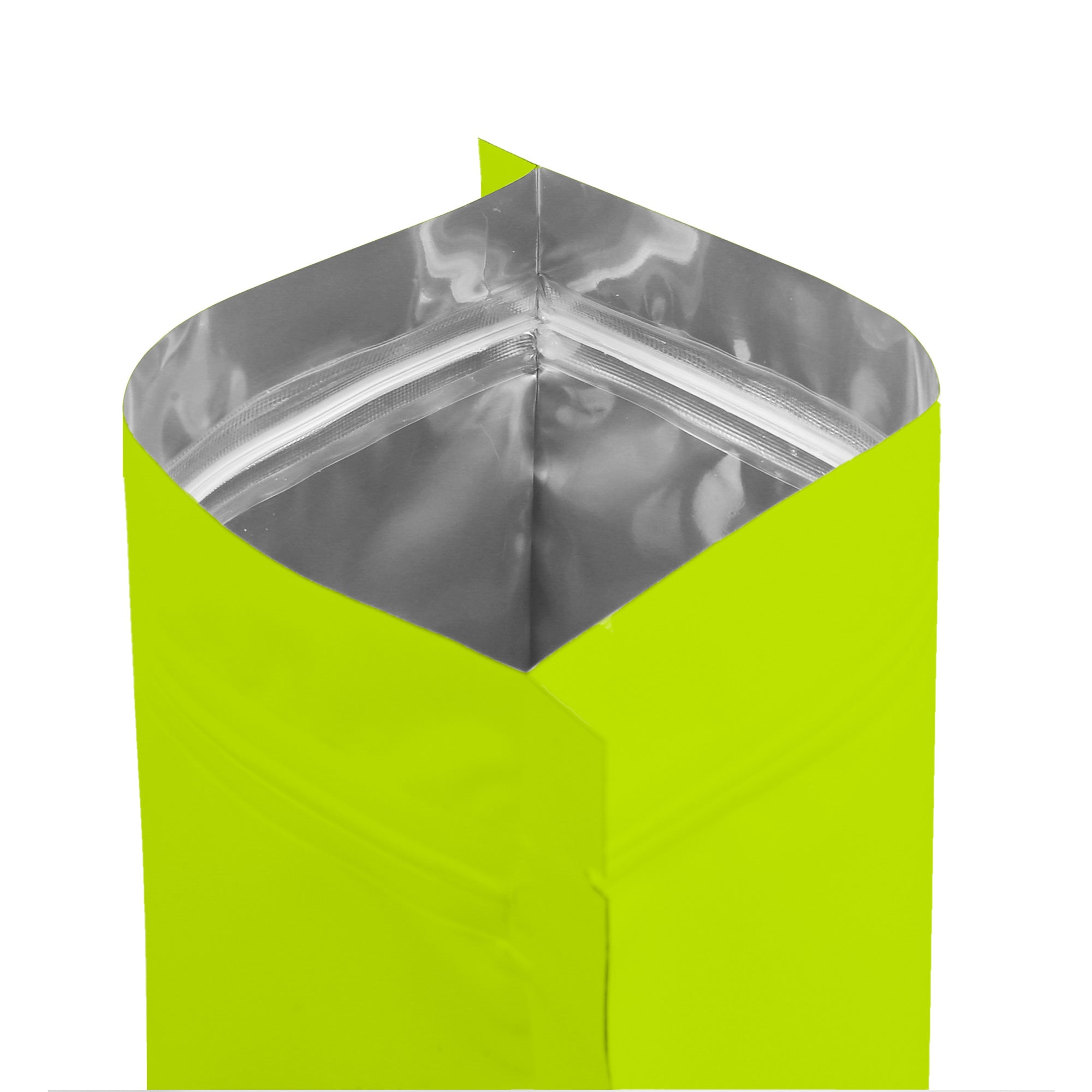 Matte Pistachio Green Mylar Foil Stand Strong® Coffee Valve Bags