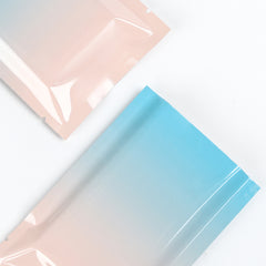 Glossy Double-Sided Cotton Candy Pink Ombre Gradient Mylar SlickSeal™ Bags