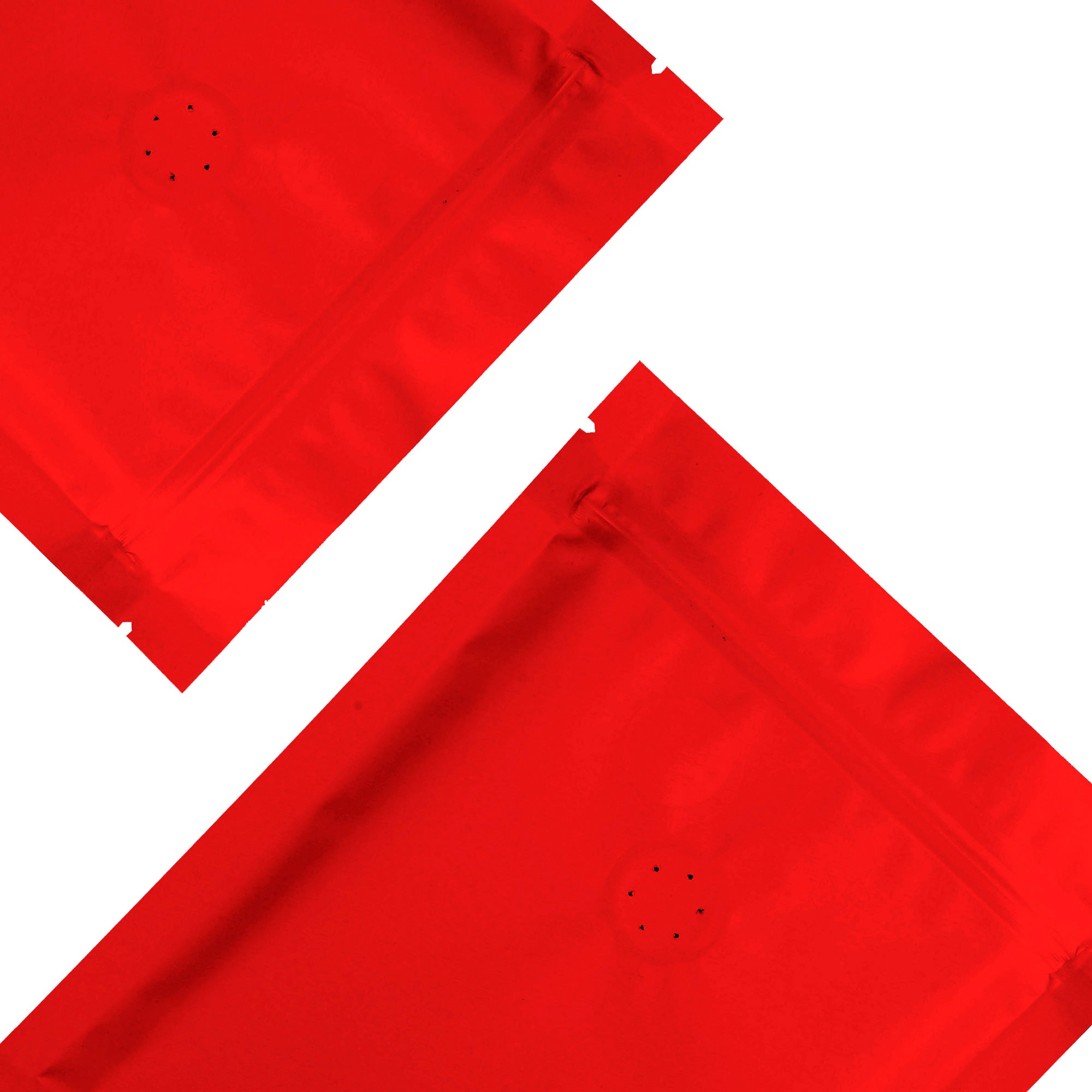 Matte Firetruck Red Mylar Foil Stand Strong® Coffee Valve Bags