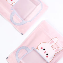 Animal Mug Designed Matte Hare Raising Pink Stand Strong® Bags