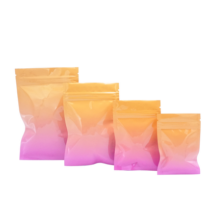 QQ Studio® Glossy Double-Sided Two-Tone Ombre Gradient Mylar QuickQlick™ Bags