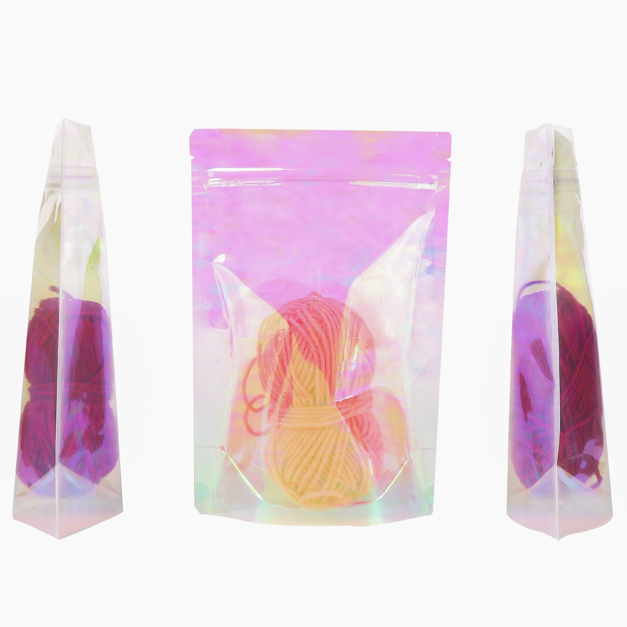 Kaleidoscope Holographic Clear Stand Strong® Bags