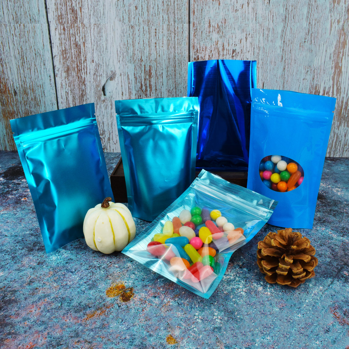 Starter Blue Packaging Bags Bundle Set