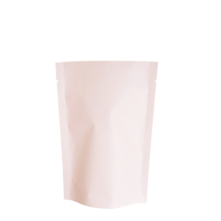 QQ Studio Matte Pretty Pink Mylar Open Top Stand Up Heat Seal SlickSeal™ Bags