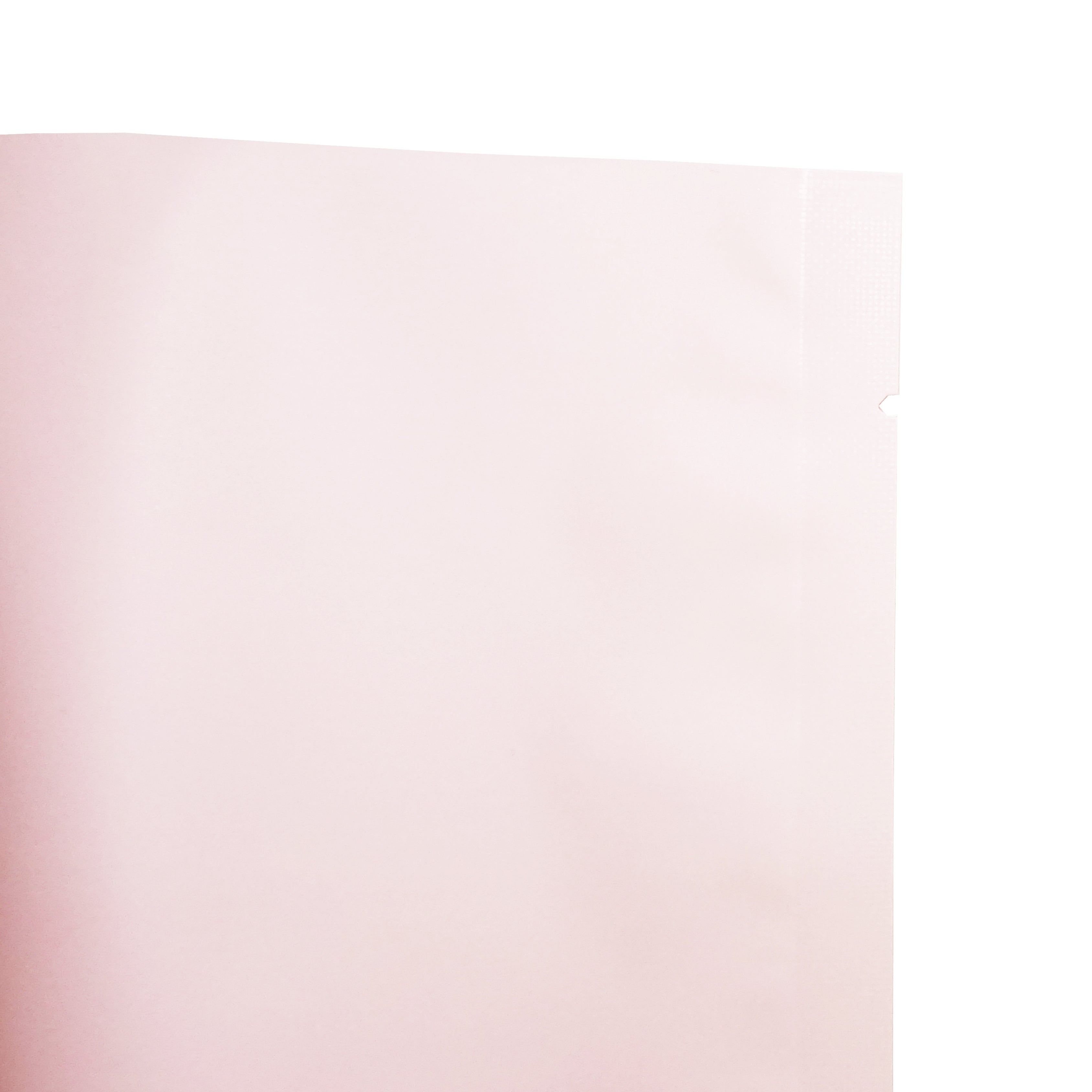 Matte Pretty Pink Mylar Open Top Stand Up Heat Seal SlickSeal™ Bags