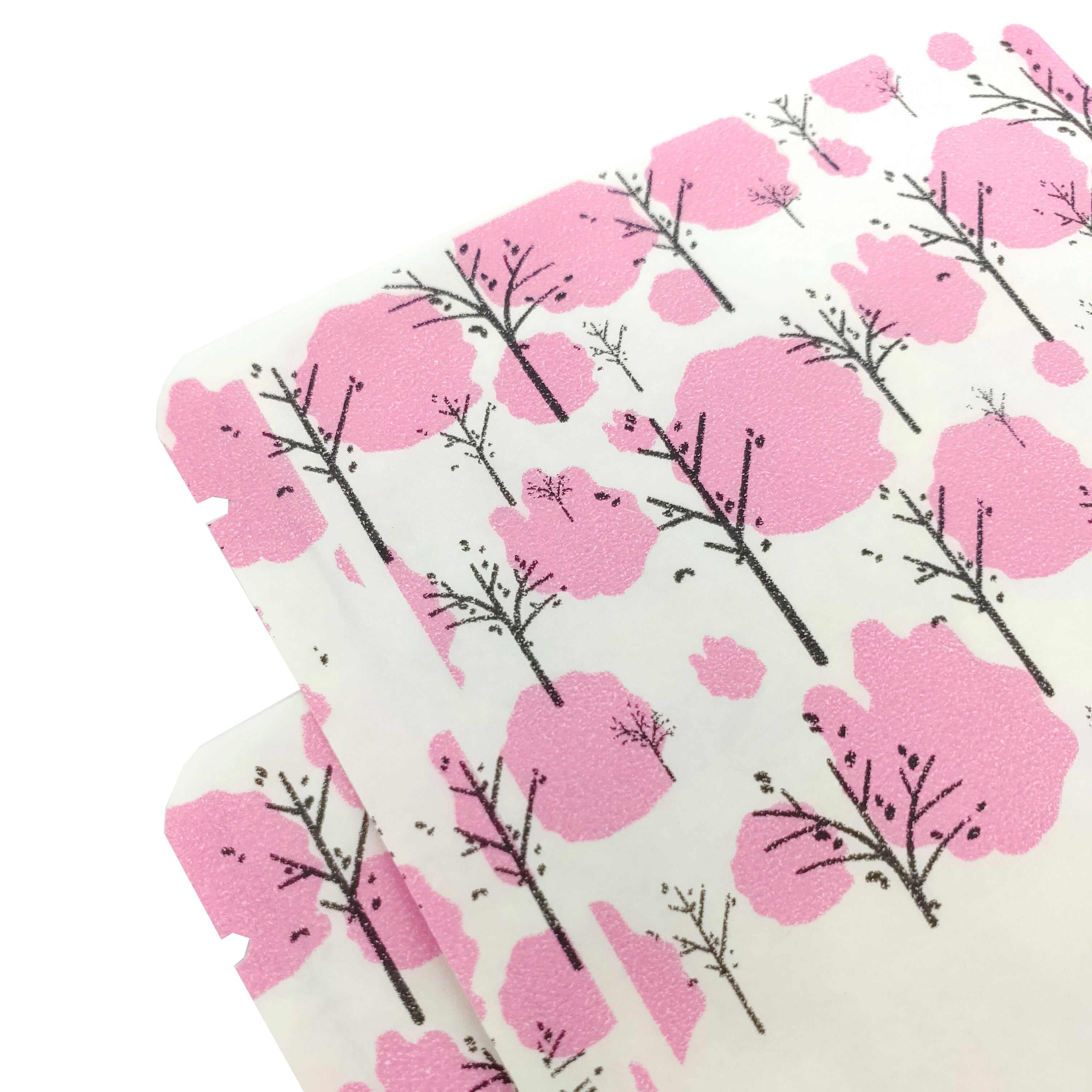Blossom Pink Paper Open Top Bags