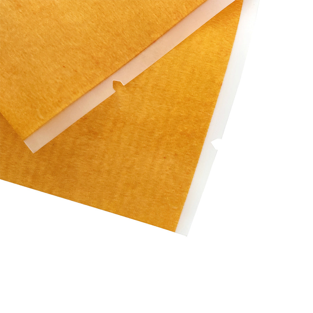 Honey Brown with Clear Window Jar Design Open Top Bags