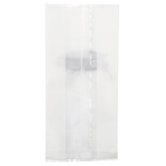 White Salt with Translucent Window Jar Design Open Top Bags with Side Gusset