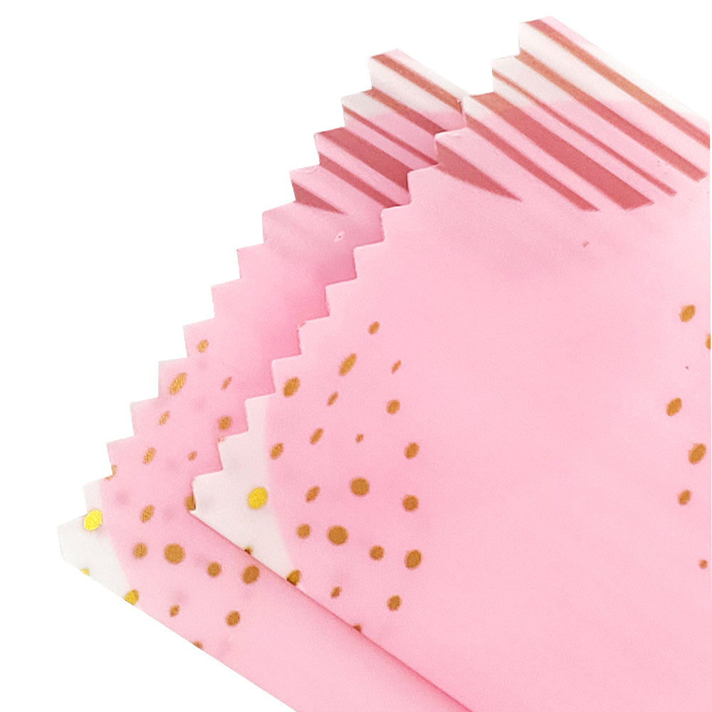 Brushed Paint Design Fin Seal Open Top Bag