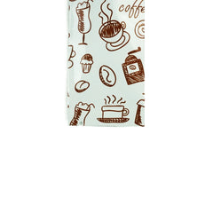 Café White Coffee Designed Foil SlickSeal™ Stick Pouches