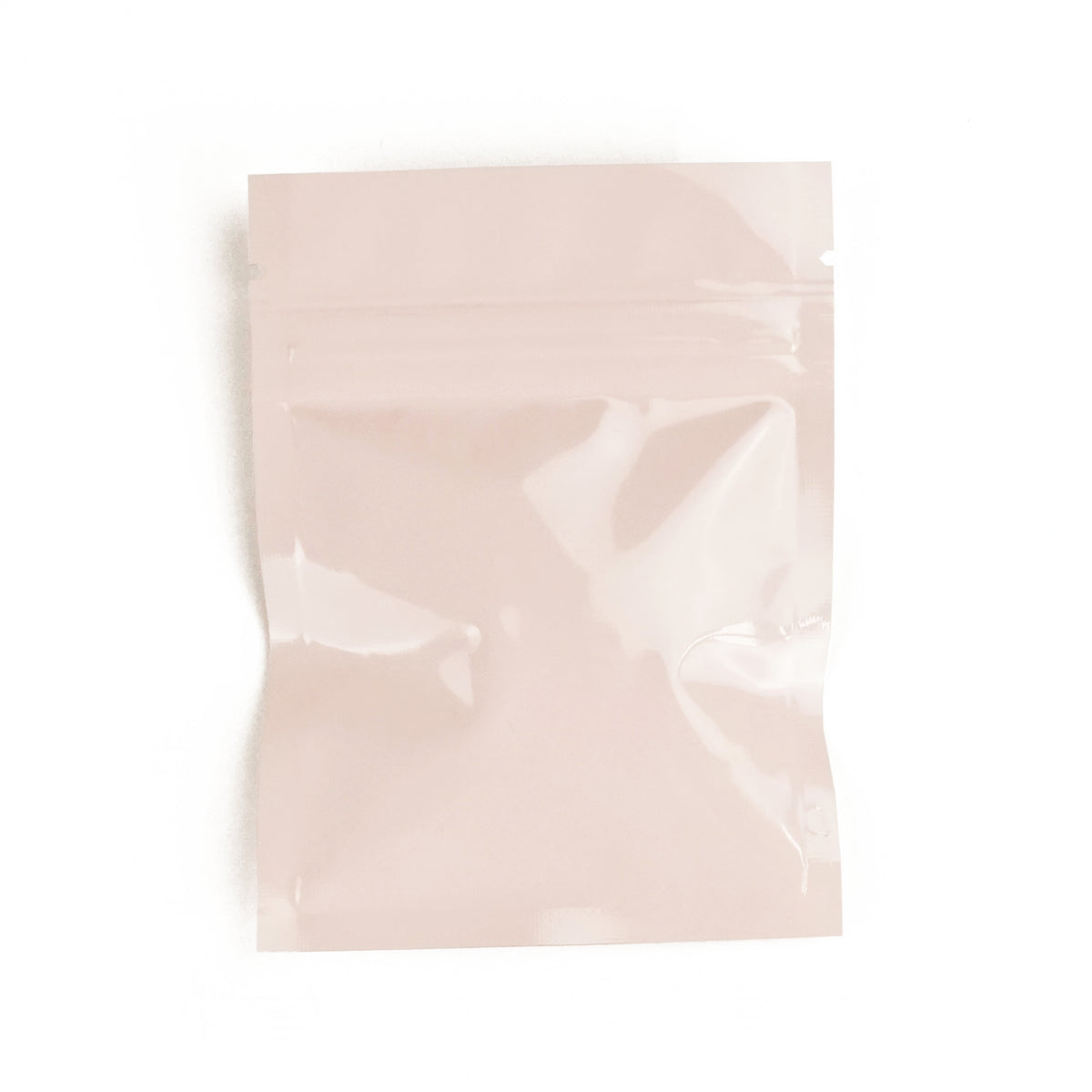 Glossy Perfect Pink Metallic Mylar Flat QuickQlick® Bags